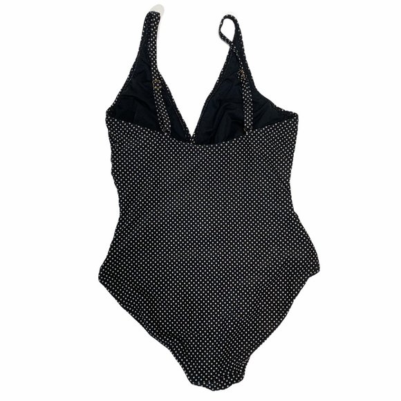 DKNY‎ Polka Dot One Piece Swimsuit Women 12 - Picture 3 of 6
